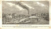 Print: Southern View of Oswego